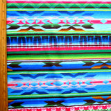 Swim Knit Nylon Lycra Fiesta Blue Colorway