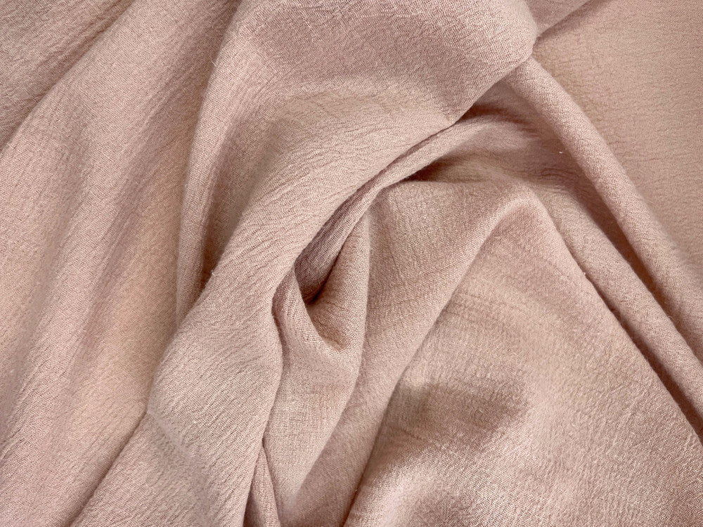 Cotton Gauze Cotton Fabric - Multiple Colors, 49/50" Width, Lightweight, Semi-Sheer (1 Yard)
