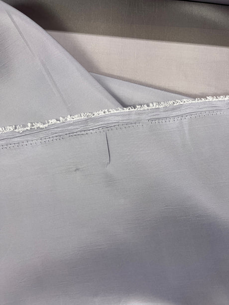 Taffeta Polyester Fabric - Silver Solid, 58/59" Width (1 Yard)