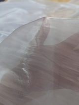 Liquid Organza Polyester Organza Fabric - White, Light Pink, Hot Pink, Sheer, 58-59" Width (1 Yard)