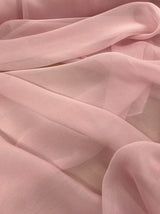 Two Tone Chiffon Polyester Fabric - Pink, 58-59" Width (1 Yard)