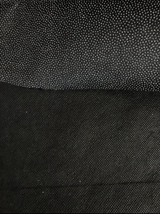 Non-Woven Iron-On Fusible Interfacing Polyester Fabric - Black, Medium Weight, 58-60" Width (1 Yard)