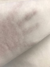 Non Woven Iron-On Fusible Interfacing Polyester Fabric - White, 58/60" Width (1 Yard)