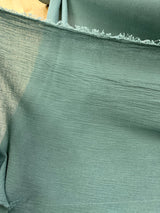 Cotton Gauze Cotton Fabric - Multiple Colors, 49/50" Width, Lightweight, Semi-Sheer (1 Yard)