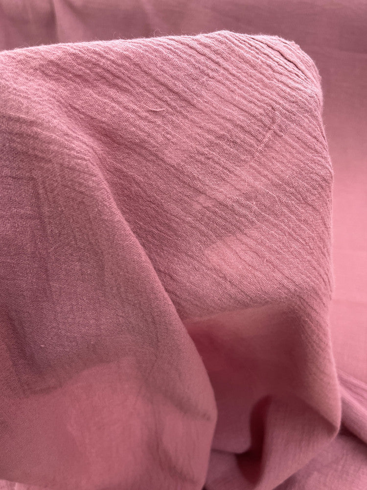 Cotton Gauze Cotton Fabric - Multiple Colors, 49/50" Width, Lightweight, Semi-Sheer (1 Yard)