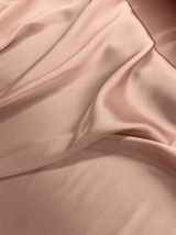 Charmeuse Polyester Fabric - Rose Pink, 58/59" Width (1 Yard)
