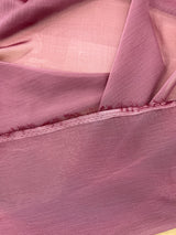 Two Tone Chiffon Polyester Fabric - Mauve, 58/59" Width (1 Yard)