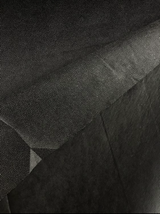 Non-Woven Iron-On Fusible Interfacing Polyester Fabric - Black, Medium Weight, 58-60" Width (1 Yard)