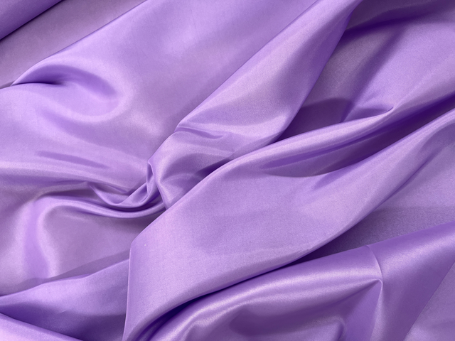Taffeta Polyester Fabric - Dark Lavender Solid, 58/59" Width (1 Yard)