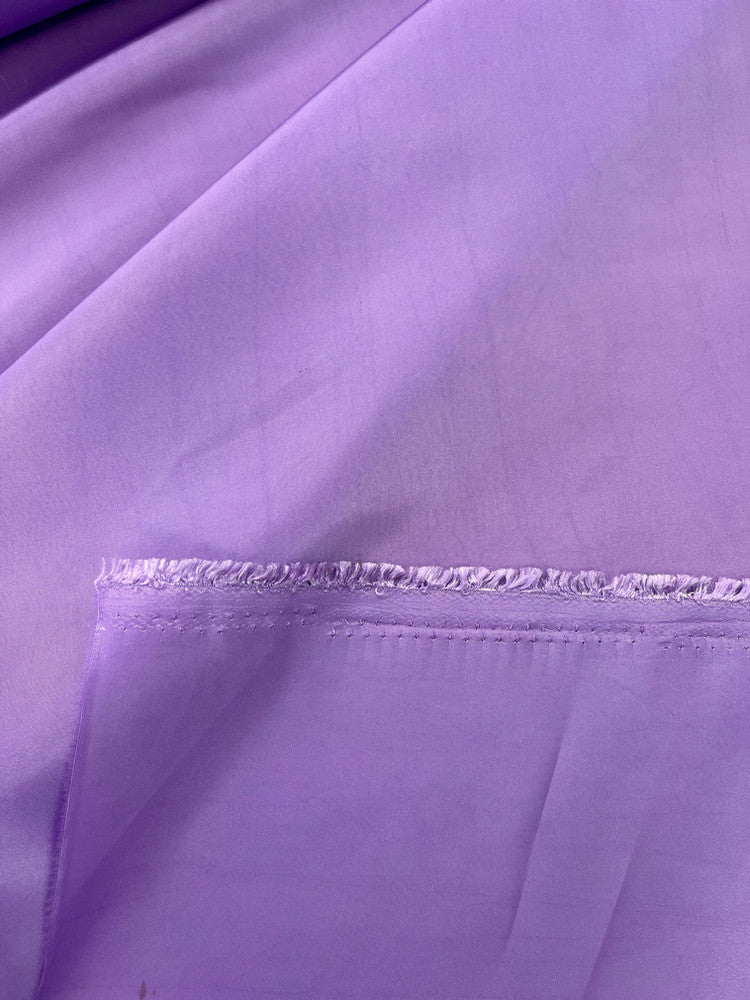 Taffeta Polyester Fabric - Dark Lavender Solid, 58/59" Width (1 Yard)
