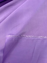 Taffeta Polyester Fabric - Dark Lavender Solid, 58/59" Width (1 Yard)