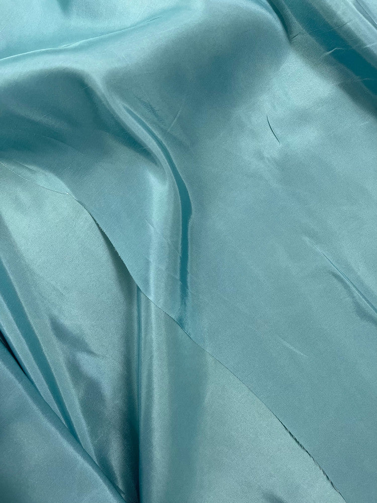 Blizzard Blue Polyester Taffeta Fabric - Solid Blizzard Blue, 58-59" Width (1 Yard)