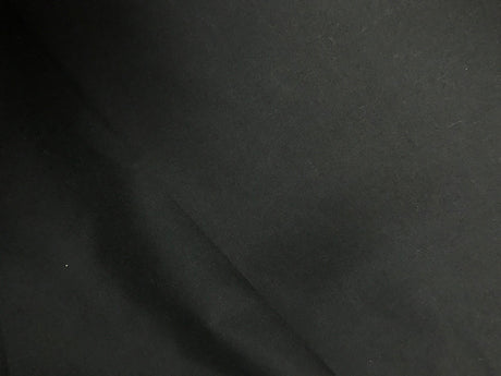 Classic Solid Poly Cotton Fabric - Black, 58-59" Width (1 Yard)