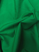 Green Poly Cotton Fabric - Solid, 58/59" Width (1 Yard)