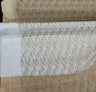 Glitter Lace Polyester Fabric - Sheer Mesh, Allover Glitter, 59/60" Design Width, 65/66" Total Width (1 Yard)