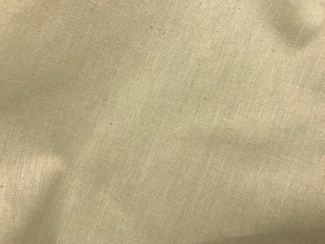 Muslin Cotton Fabric - Natural (Light Ivory), 61/63" Width (1 Yard)