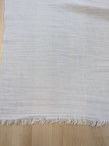 Double Cotton Gauze Cotton Fabric - Offwhite, 55/56" Width (1 Yard)