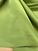 Peau De Soie Dull Satin Polyester Fabric - Avocado Green, 58/59" Width (1 Yard)