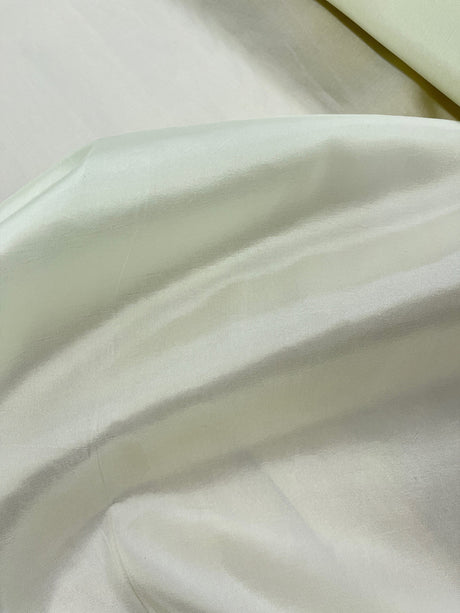 Taffeta Polyester Fabric - Dark Ivory Solid, 58/59" Width (1 Yard)