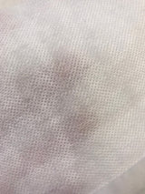 Non Woven Iron-On Fusible Interfacing Polyester Fabric - White, 58/60" Width (1 Yard)