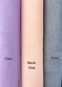 Crystal Tulle Mesh Polyester Fabric - Multiple Colors, Sheer Mesh, 58-59" Width (1 Yard)