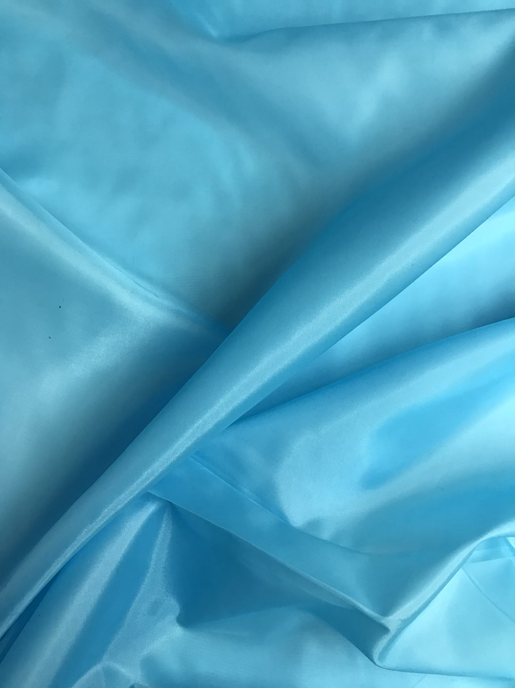 Solid Essentials Polyester Lining Fabric - Turquoise, Lightweight, 58/59" Width (1 Yard)