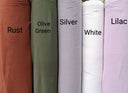 Cotton Gauze Cotton Fabric - Multiple Colors, 49/50" Width, Lightweight, Semi-Sheer (1 Yard)