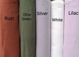 Cotton Gauze Cotton Fabric - Multiple Colors, 49/50" Width, Lightweight, Semi-Sheer (1 Yard)