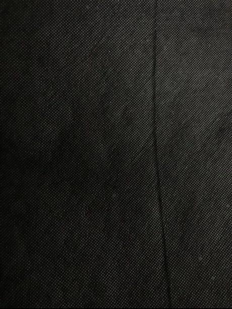 Non-Woven Iron-On Fusible Interfacing Polyester Fabric - Black, Medium Weight, 58-60" Width (1 Yard)