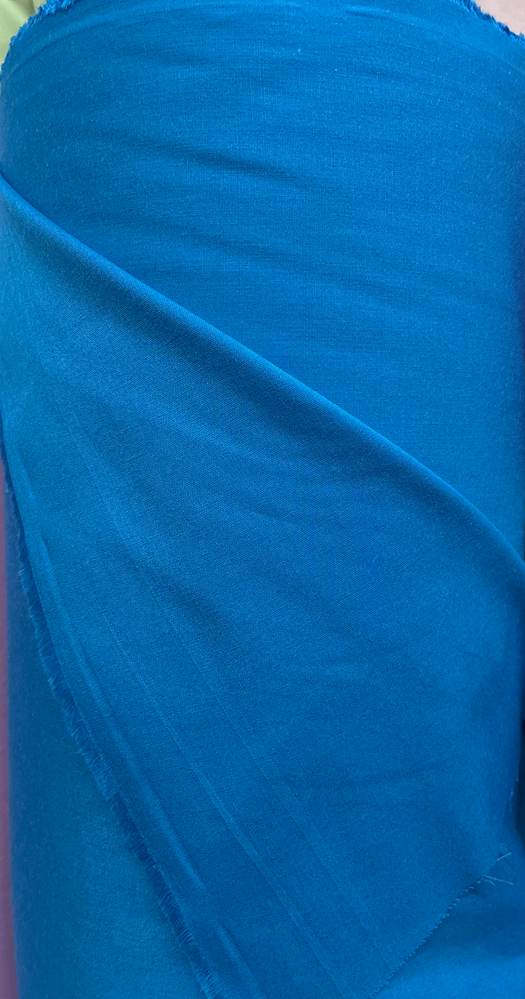 Dark Turquoise Poly Cotton Fabric - Dark Turquoise, 58/59" Width (1 Yard)