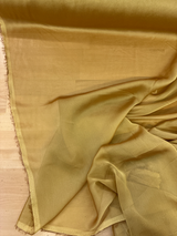 Two Tone Chiffon Polyester Fabric - Gold, 58/59" Width (1 Yard)