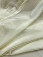 Charmeuse Polyester Fabric - Ivory, 58/59" Width (1 Yard)
