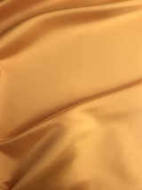 Peau De Soie Dull Satin Polyester Fabric - Orange Honey, 58/59" Width (1 Yard)