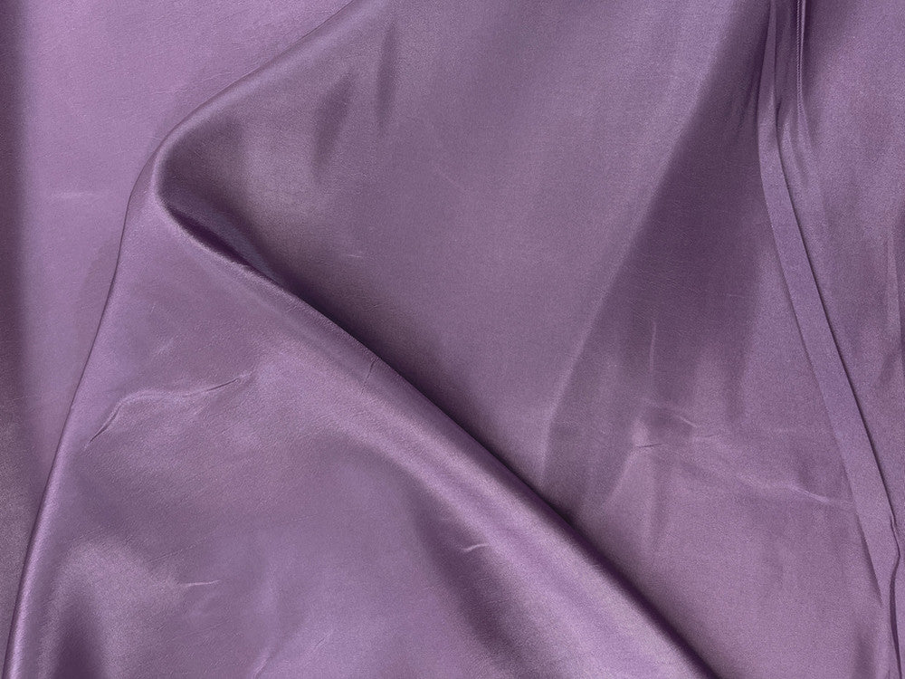 Victoria Lilac Polyester Taffeta Fabric - Victoria Lilac Solid, 58-59" Width (1 Yard)