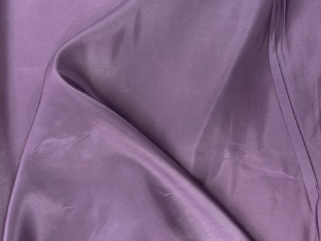 Victoria Lilac Polyester Taffeta Fabric - Victoria Lilac Solid, 58-59" Width (1 Yard)