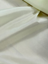 Taffeta Polyester Fabric - Dark Ivory Solid, 58/59" Width (1 Yard)