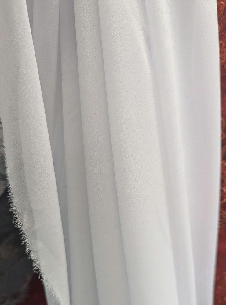 Sheer Chiffon Polyester Fabric - Multiple Colors, 58/59" Width (1 Roll/100 Yards)