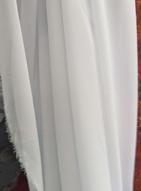 Sheer Chiffon Polyester Fabric - Multiple Colors, 58/59" Width (1 Roll/100 Yards)