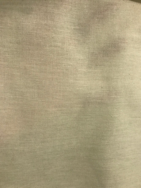 Muslin Cotton Fabric - Natural (Light Ivory), 61/63" Width (1 Yard)