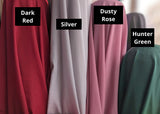 Sheer Chiffon Polyester Fabric - Multiple Colors, 58/59" Width (1 Roll/100 Yards)