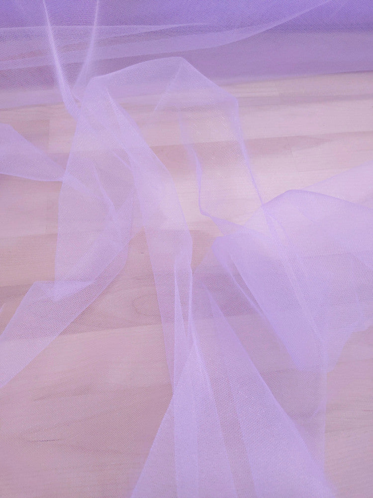 Crystal Tulle Mesh Polyester Fabric - Multiple Colors, Sheer Mesh, 58-59" Width (1 Yard)