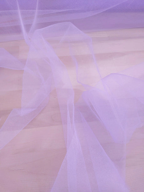 Crystal Tulle Mesh Polyester Fabric - Multiple Colors, Sheer Mesh, 58-59" Width (1 Yard)