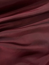 Burgundy Taffeta Polyester Fabric - Burgundy Solid, 58/59" Width (1 Yard)