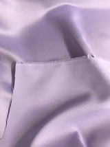 Peau De Soie Dull Satin Polyester Fabric - Lilac, 58/59" Width (1 Yard)
