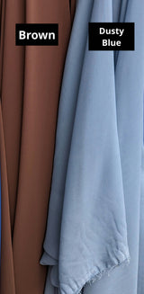 Sheer Chiffon Polyester Fabric - Multiple Colors, 58/59" Width (1 Roll/100 Yards)