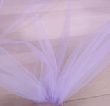 Crystal Tulle Mesh Polyester Fabric - Multiple Colors, Sheer Mesh, 58-59" Width (1 Yard)