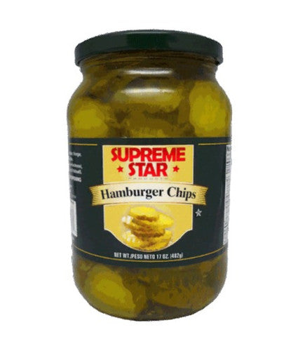 Supreme Star Hamburger Chips Pickle