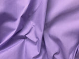 Dark Lavender Poly Cotton Fabric - Solid, 58/59" Width (1 Yard)