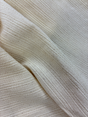 Canvas With Design Cotton Fabric - Natural (Ivory Cream), Heavyweight, 58-59" Width (1 Yard)