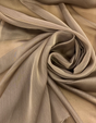 Two Tone Polyester Chiffon Fabric - Mocha Two-Tone, 58/59" Width (1 Yard)